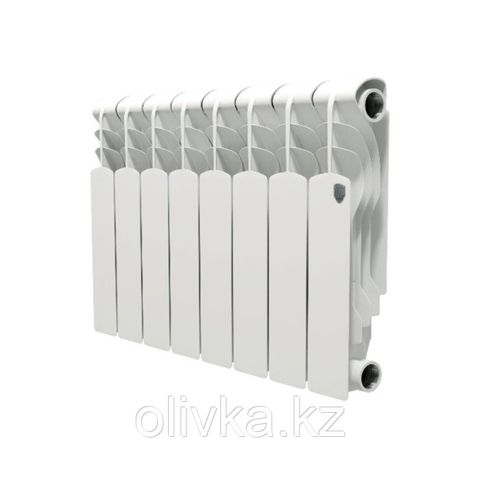 Радиатор биметаллический Royal Thermo Revolution Bimetall, 350 x 80 мм, 8 секций - фото 1 - id-p113229431