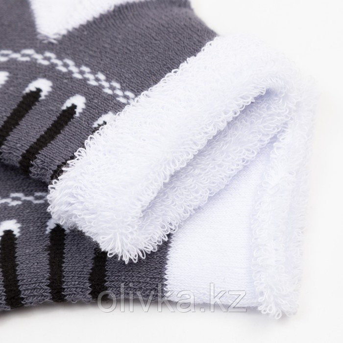 Носки детские махровые, цвет серый, размер 10 - фото 3 - id-p113232746