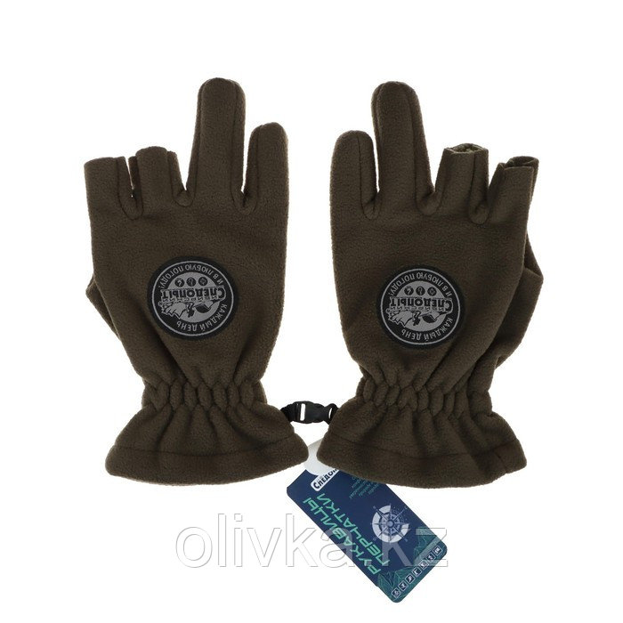 Перчатки "СИБИРСКИЙ СЛЕДОПЫТ" - PROFI 3 Cut Gloves, виндблок, хаки, размер XL(10) - фото 1 - id-p113236330