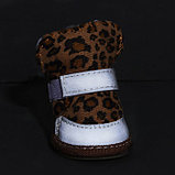 Ботинки "Модник", набор 4 шт, 2 размер (4,4 х 3,4 см), коричневые, фото 3