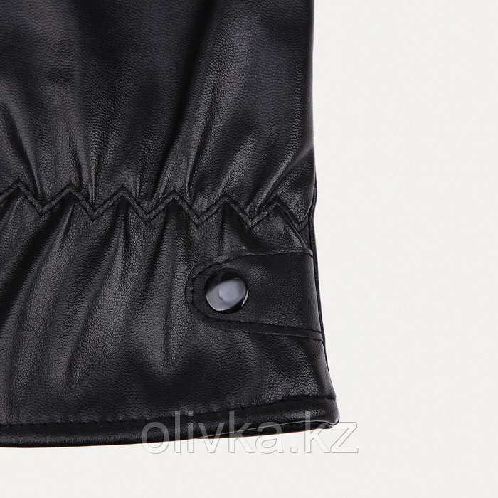 Перчатки женские, безразмерные, с утеплителем, цвет чёрный - фото 2 - id-p113237355