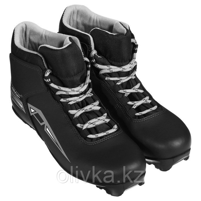 Ботинки лыжные Winter Star comfort, NNN, р. 43, цвет чёрный, лого серый - фото 2 - id-p113238362