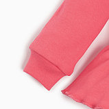 Костюм детский (джемпер, брюки) MINAKU, цвет коралловый, рост 74-80 см, фото 6