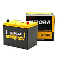 Аккумулятор AURORA JIS ULTRA UMF-115D26R, 85 Ач, 750 A, 257x172x220, прямая полярность