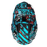 Шлем кроссовый O’NEAL 3Series RIDE, размер S, синий, чёрный, фото 3