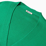 Кардиган женский, цвет тёмно-зелёный, размер ONE SIZE (42-46), фото 3