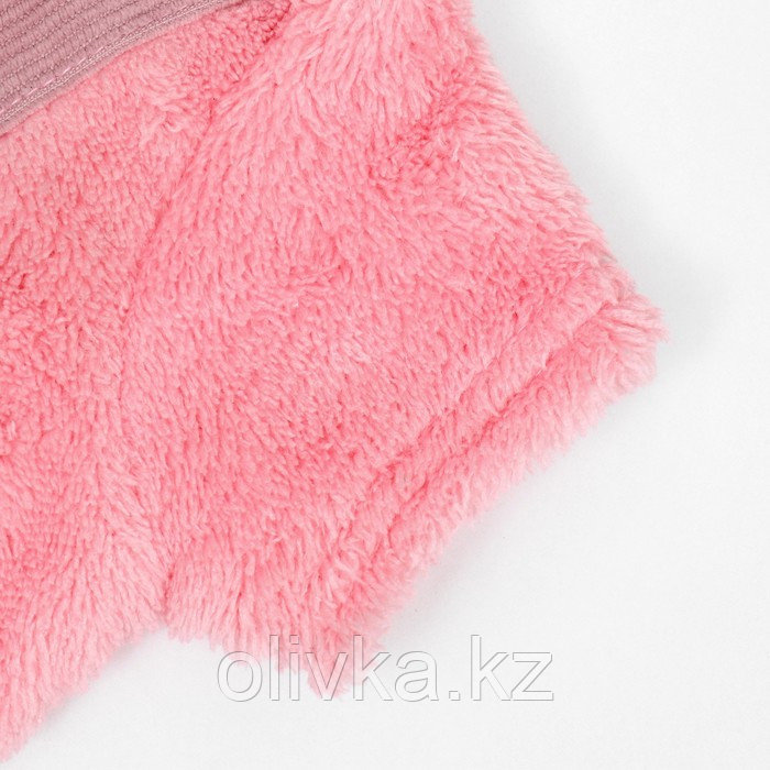 Комбинезон "Love", размер XS (ДС 20 см, ОГ 30 см, ОШ 20 см), розовый - фото 10 - id-p113239446