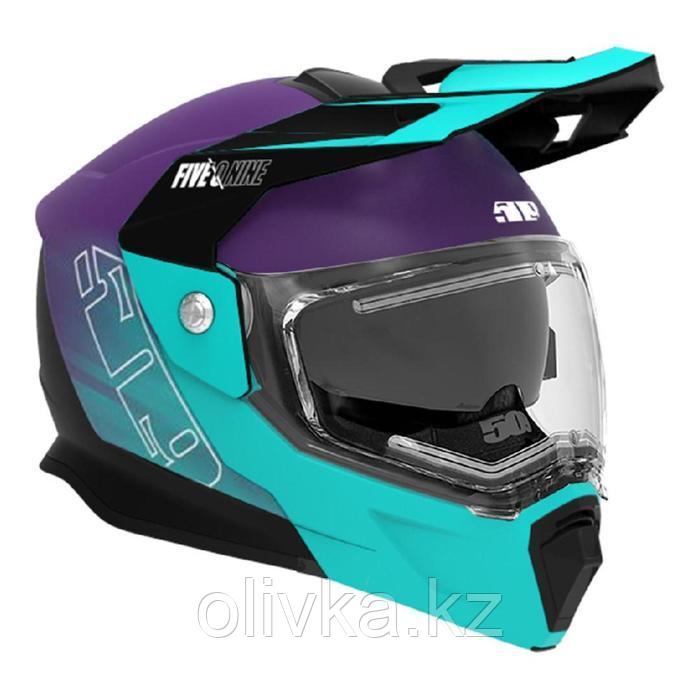 Шлем с подогревом визора 509 Delta R4 Ignite, F01004300-110-251, размер XS, фиолетовый, голубой - фото 1 - id-p113236433