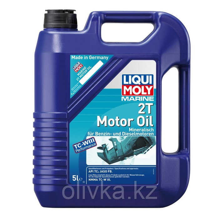 Моторное масло для водной техники LiquiMoly Marine 2T Motor Oil миниральное, 5 л (25020) - фото 1 - id-p113230285