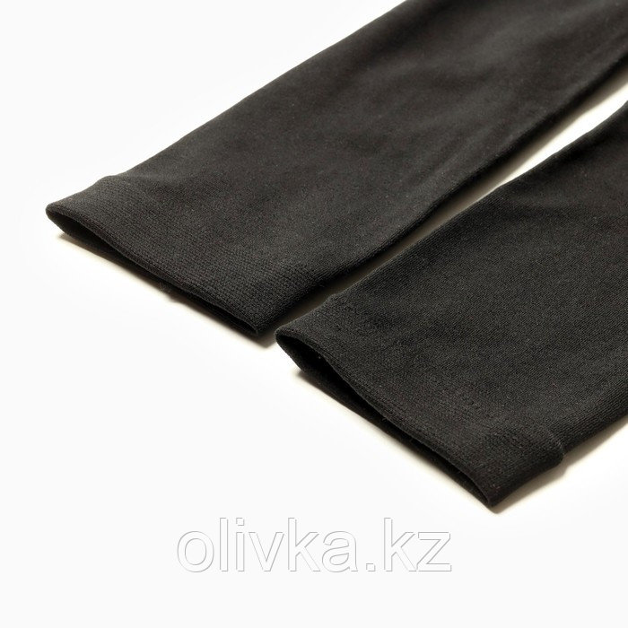 Леггинсы женские утепленные (с термоэффектом), цвет черный, размер 5 - фото 3 - id-p113238496