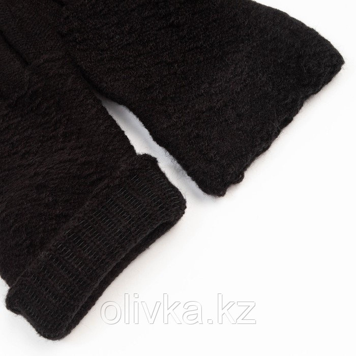 Перчатки женские для сенсорных экранов, цвет чёрный, размер 7-8 (18-20) - фото 4 - id-p113235809