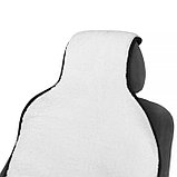 Накидка на сиденье, натуральная шерсть, 145х55 см, белая, фото 3