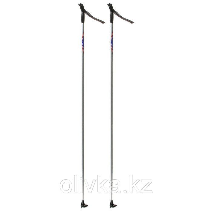 Палки лыжные алюминиевые Gekars Vega, длина 130 см. цвета МИКС - фото 5 - id-p105782045