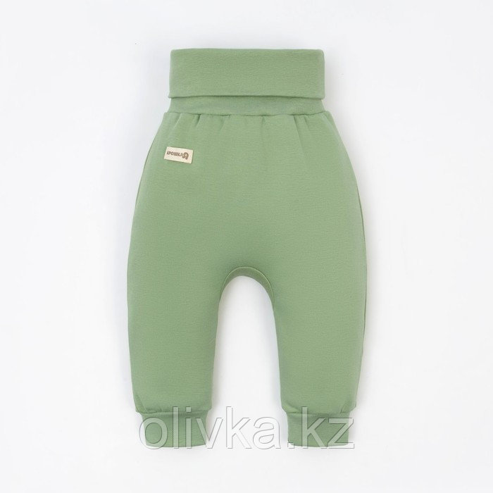 Ползунки-штанишки Крошка Я, BASIC LINE, рост 68-74 см, цвет зелёный - фото 2 - id-p113235826