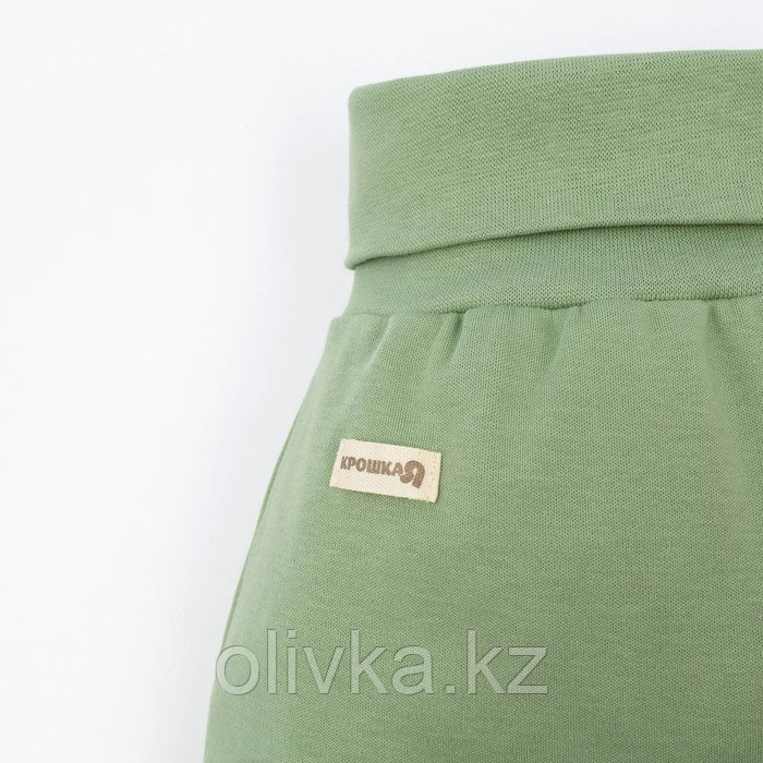 Ползунки-штанишки Крошка Я, BASIC LINE, рост 68-74 см, цвет зелёный - фото 4 - id-p113235826