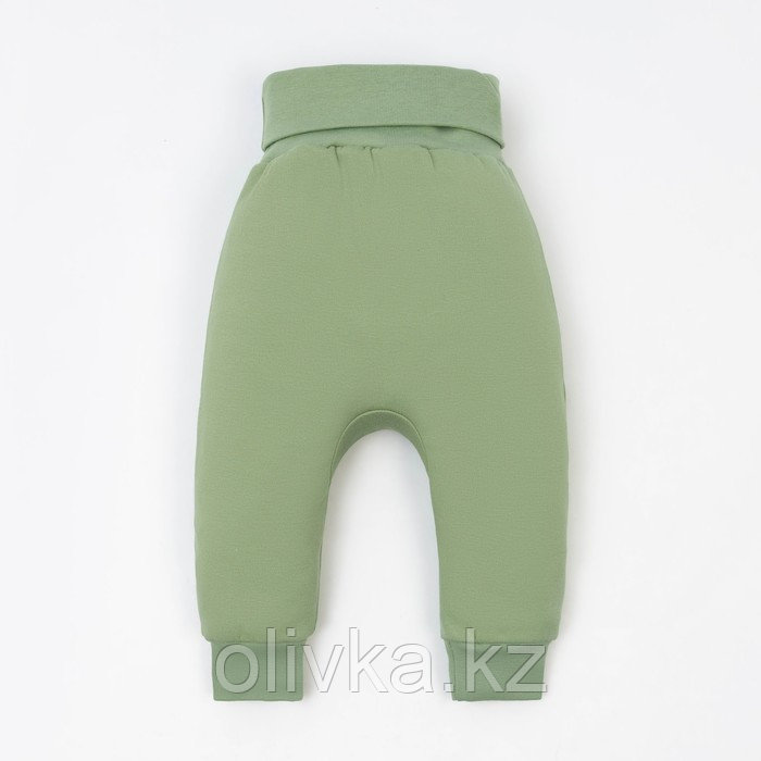 Ползунки-штанишки Крошка Я, BASIC LINE, рост 68-74 см, цвет зелёный - фото 6 - id-p113235826