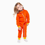 Комбинезон для девочки, цвет оранжевый, рост 74-80 см, фото 4