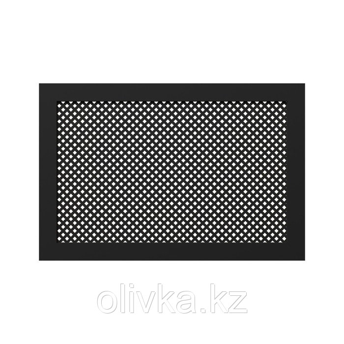 Экран для радиатора Глория 90х60, черный - фото 1 - id-p113240468