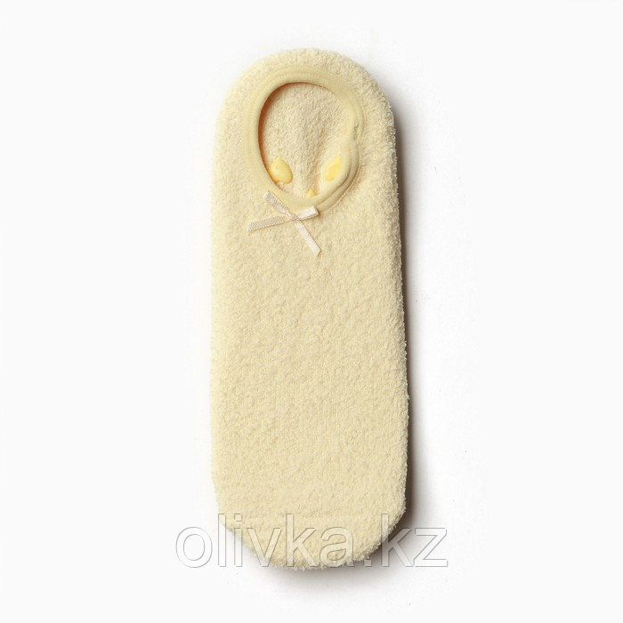 Носки женские укороченные нескользящие, цвет желтый, размер 36-39 - фото 1 - id-p113238705