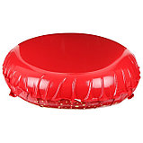 Тюбинг-ватрушка «Венок», диаметр чехла 107 см, тент/тент, цвет красный, фото 5