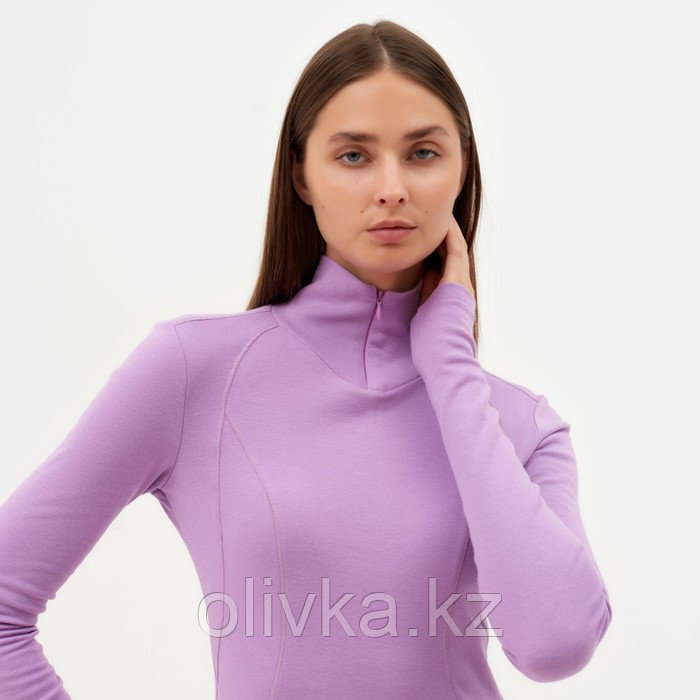 Термобельё женское (лонгслив, лосины) MINAKU цвет фиолетовый, размер 44 - фото 5 - id-p113235416