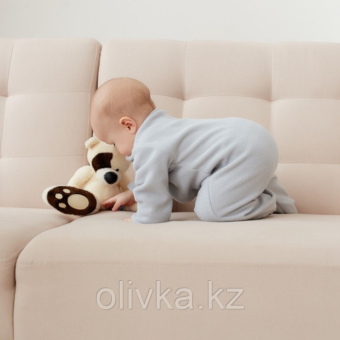 Комбинезон детский MINAKU цвет серый, размер 62-68 - фото 3 - id-p113235427