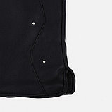 Перчатки женские, безразмерные, с утеплителем, цвет чёрный, фото 2