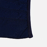 Перчатки женские, безразмерные, с утеплителем, цвет синий, фото 2