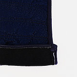 Перчатки женские, безразмерные, с утеплителем, цвет синий, фото 3