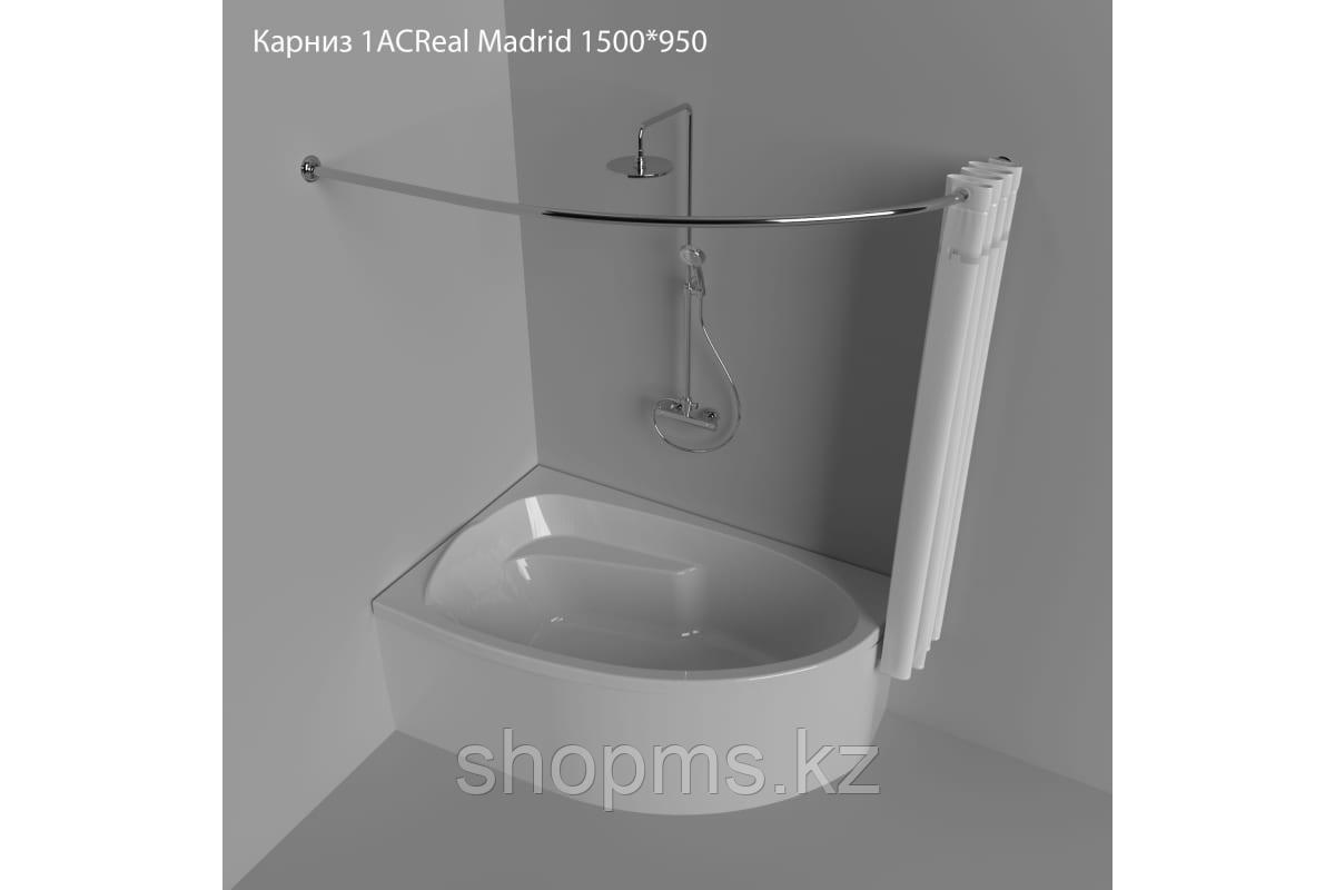 Карниз нержавеющий ТРИТОН 1500х950 Madrid  1ACReal