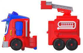 Пожарная машина трансформер со светом и звуком - фото 2 - id-p113242227