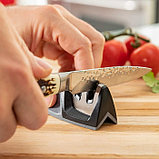 Точилка для ножей с полировкой, 10×6×4 см, цвет МИКС, фото 5