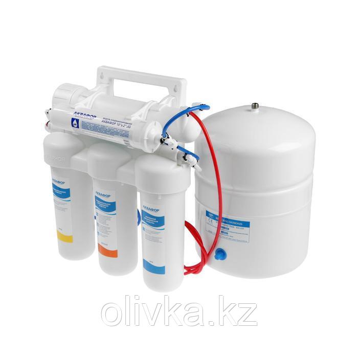 Система для фильтрации воды "Аквафор" ОСМО-050-5, РР20/В510-03/РР5, 39х19х42 см, с краном, 7.8 л/час - фото 2 - id-p113246049