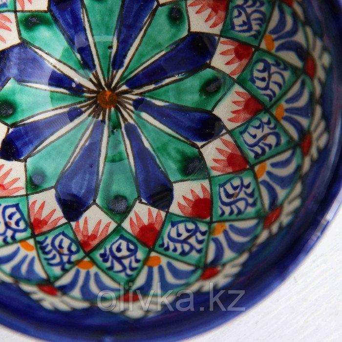 Пиала Риштанская керамика "Узоры", 9,5 см микс - фото 9 - id-p113245122