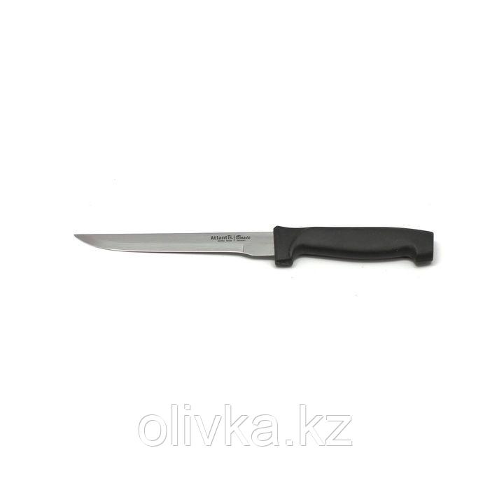 Нож обвалочный Atlantis, цвет чёрный, 15 см - фото 1 - id-p113246156