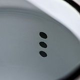 Чайник «Маки», 3,5 л, эмалированная крышка, индукция, цвет белый, фото 3