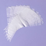 Кондитерские мешки одноразовые, 32,5×22,5 см (размер М), 100 шт, фото 2