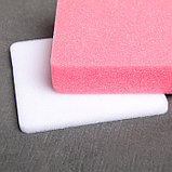 Набор матов для моделирования и сушки цветов из мастики, 9,5×9,5×1,5 см, 2 шт, цвет белый, розовый, фото 3