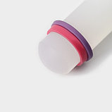 Скалка с ограничителями кондитерская KONFINETTA, 23 см, цвет белый, фото 3