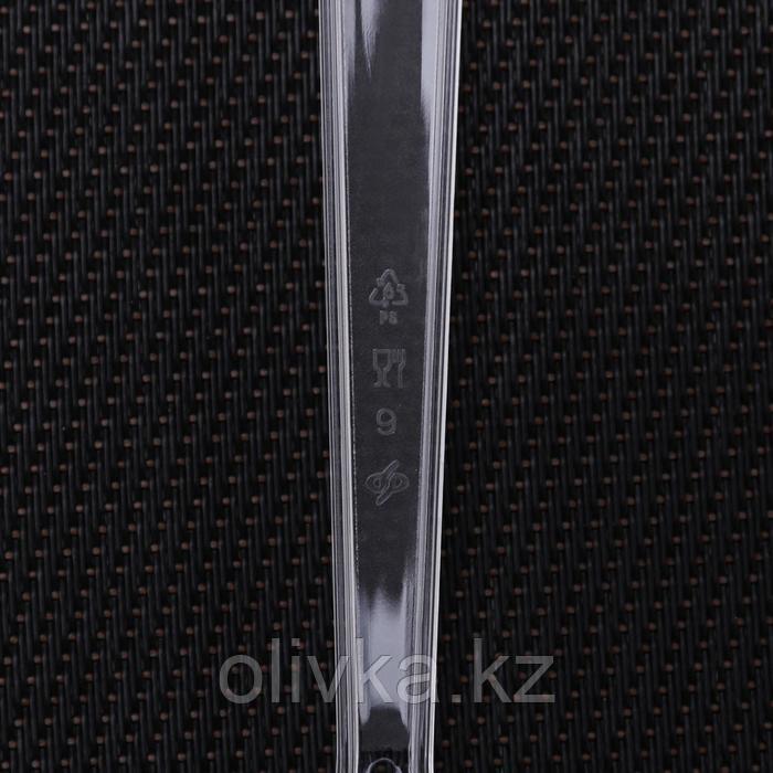 Вилка одноразовая «Премиум», 18 см, цвет прозрачный - фото 4 - id-p113251714