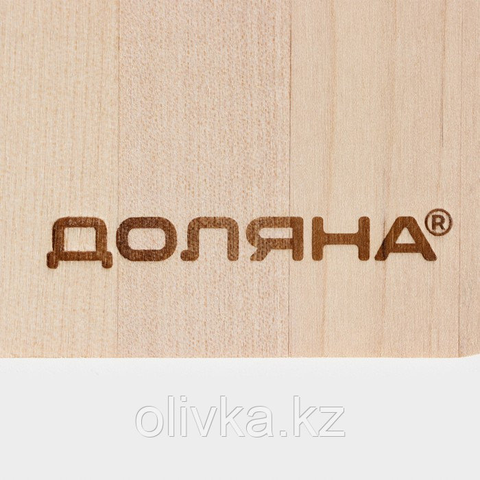 Доска разделочная деревянная Доляна, 37,5×21 см - фото 6 - id-p113242508