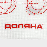 Силиконовый коврик для макаронс армированный Доляна, 29,3×26 см, фото 4