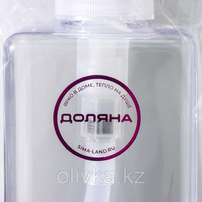Дозатор для жидкого мыла Доляна, 500 мл, прозрачный - фото 8 - id-p113251742