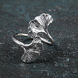 Кольцо для салфетки «Лотос», 4×5 см, цвет серебряный, фото 2