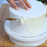 Фальшярус для торта квадратный, 18×18 см, h=20 см, цвет белый, фото 5