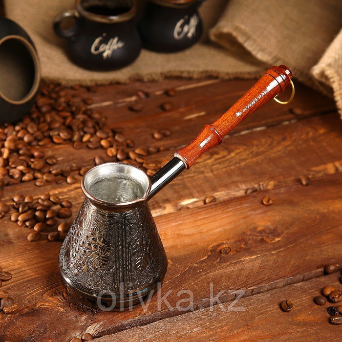 Турка для кофе медная «Виноград», 0,3 л - фото 1 - id-p113244530