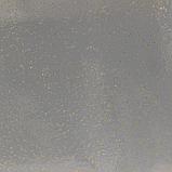 Клеёнка столовая ПВХ , ширина 137 см, толщина 0,16 мм, рулон 50 м, прозрачная с золотом, фото 2