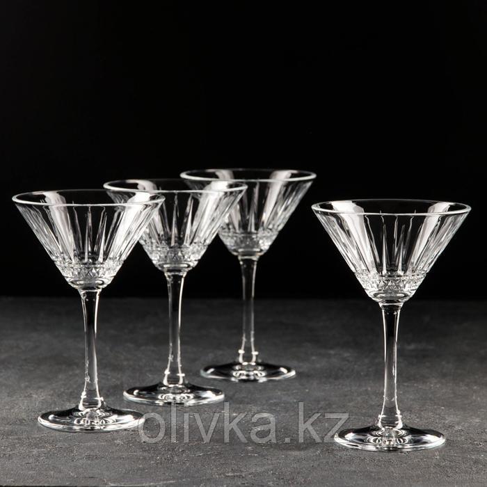 Набор стеклянных бокалов для мартини Elysia, 220 мл, 4 шт - фото 1 - id-p113258008