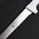 Нож для бисквита, рабочая поверхность 34 см, крупные зубчики, фото 2