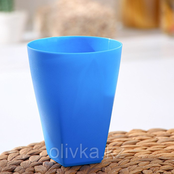 Набор для напитков пластиковый, 4 предмета, Кувшин 2 л, 3 стакана 500 мл, 20×12×26 см, цвет голубой - фото 6 - id-p113266541